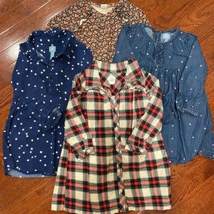 Bundle of 4 babyGap dresses, size 3t